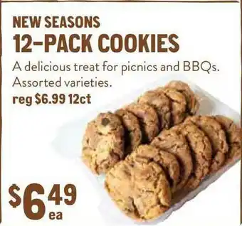 New Seasons Market New Seasons 12-pack Cookies offer