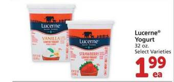 Albertsons Lucerne Yogurt offer
