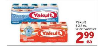Albertsons Yakult offer