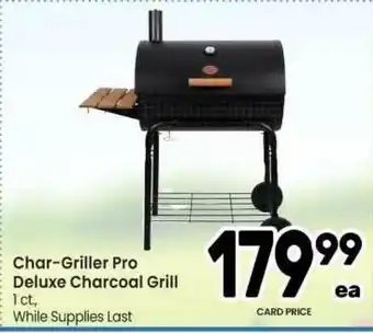 Char-griller Pro Deluxe Charcoal Grill