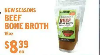 New Seasons Market New Seasons Beef Bone Broth offer