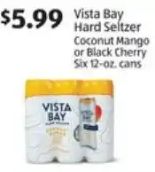 Aldi Vista Bay Seltzer offer