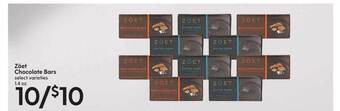 Hy-Vee Zöet chocolate bars offer