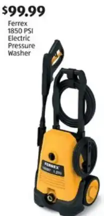 Aldi Ferrex 1850 PSI Electric Pressure Washer offer