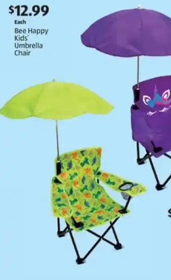 Aldi Bee Happy Kid's Umbrella Chair offer
