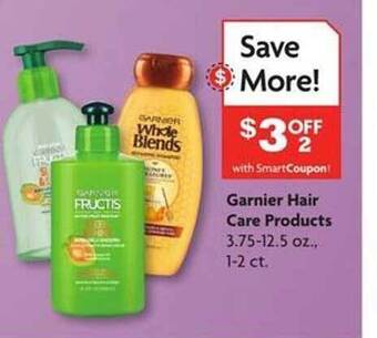 Family Dollar Garnier hair care products offer