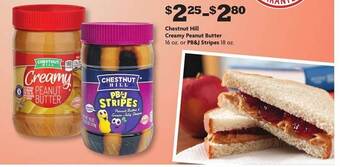 Family Dollar Chestnut hill creamy peanut butter or pb&j stripes offer