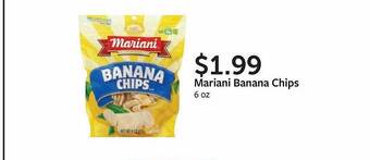 Fareway Mariani banana chips offer