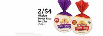 Fareway Mission street taco tortillas offer