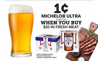 Fareway Michelob ultra offer