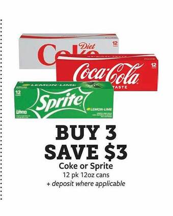 Fareway Coke or sprite offer