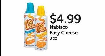 Fareway Nabisco easy cheese offer