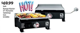 Aldi Range Master 17'' Portable Tabletop Gas Griddle offer