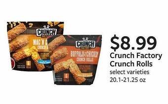 Fareway Crunch factory crunch rolls offer