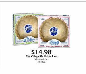 Fareway The village pie maker pies offer