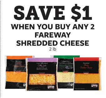 Fareway Fareway shredded cheese offer