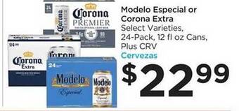 Food 4 Less Modelo especial or corona extra offer