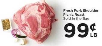 Foods Co Fresh pork shoulder picnic roast offer