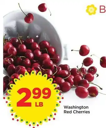 Foods Co Washington red cherries offer