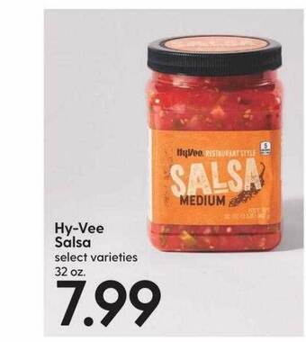 Hy-Vee Hyvee salsa offer