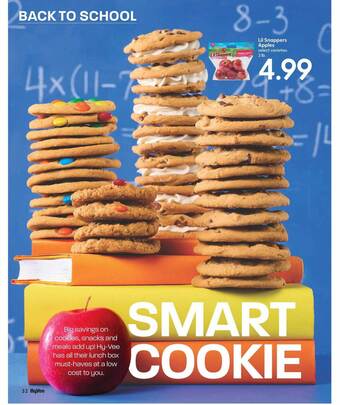 Hy-Vee Lil snappers apples offer