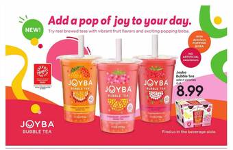 Hy-Vee Joyba bubble tea offer