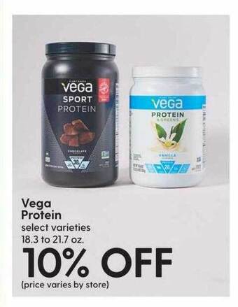 Hy-Vee Vega protein offer