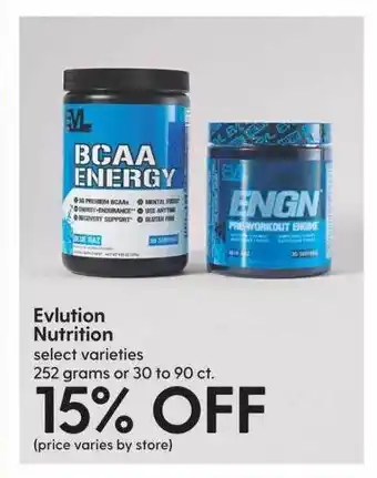Hy-Vee Evlution nutrition offer
