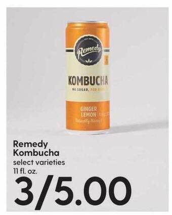 Hy-Vee Remedy kombucha offer