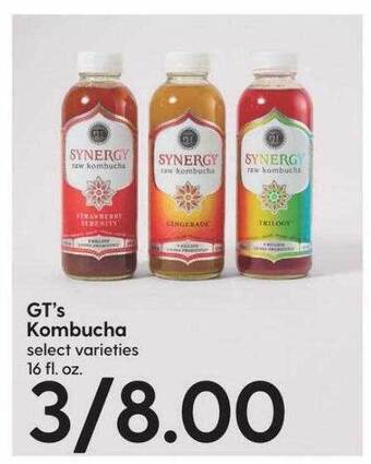 Hy-Vee Gt's kombucha offer