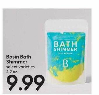 Hy-Vee Basin bath shimmer offer