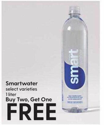 Hy-Vee Smartwater offer