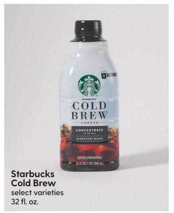 Hy-Vee Starbucks cold brew offer