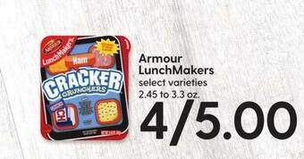 Hy-Vee Armour lunchmakers offer