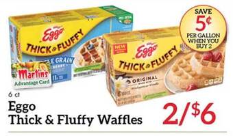 Price Chopper Eggo thick & fluffy waffles offer