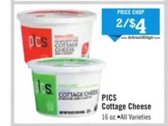 Price Chopper Pics cottage cheese offer