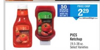 Price Chopper Pics ketchup offer