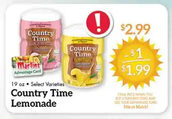 Country time lemonade