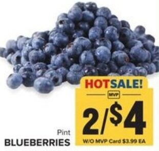 Food Lion Blueberries offer