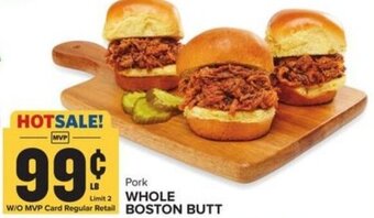 Food Lion Whole Boston Butt offer