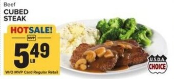 Food Lion Beef Cubed Steak offer