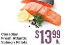 Forest Hills Food Canadian fresh atlantic salmon fillets offer