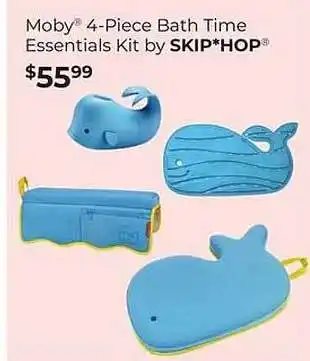City Market Moby 4- piece bath time essentials kit by skip hop offer