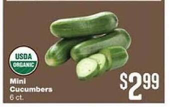 Forest Hills Food Mini cucumbers offer