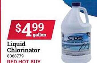 Ace Hardware Liquid chlorinator offer
