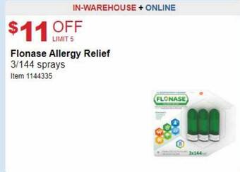Flonase allergy relief