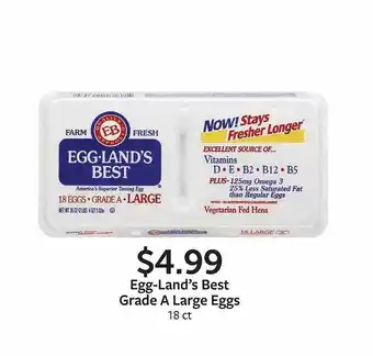 Fareway Egg-land's best grade a large eggs offer