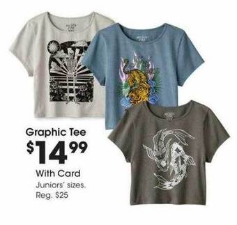 Fred Meyer Graphic tee offer