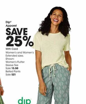 Fred Meyer Dip apparel offer