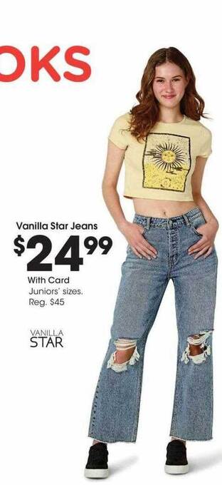 Fred Meyer Vanilla star jeans offer